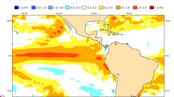 Boletín Climático de CEAZA: Se confirmaría presencia de Fenómeno de El Niño en los meses de marzo y abril