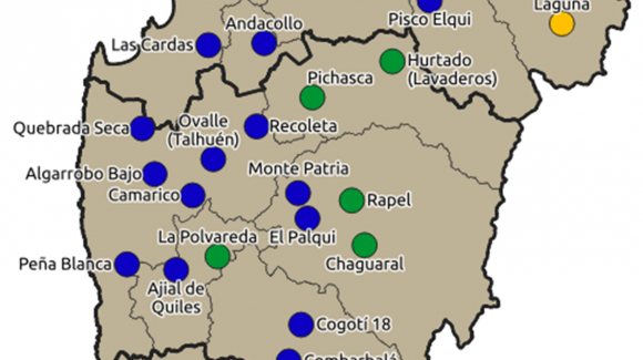 CEAZA realiza análisis de las precipitaciones de junio en la Región de Coquimbo