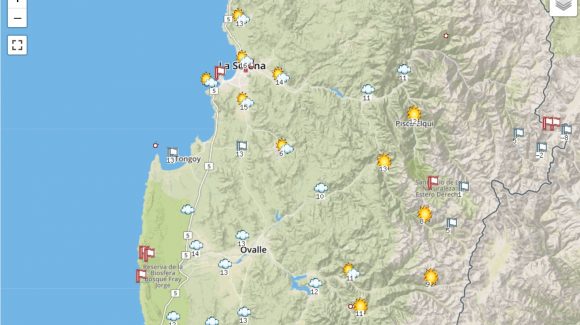 Zona costera de la Región de Coquimbo vive una nublada primavera