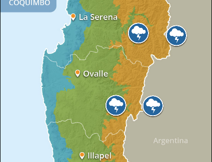 Sistema frontal sólo provocaría probables chubascos durante este lunes 1 y martes 2 de febrero