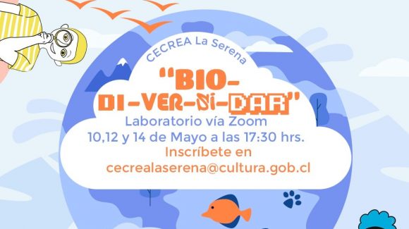 Previo al Día Mundial de la Biodiversidad: CEAZA colaboró con Programa CECREA en Laboratorio Creativo