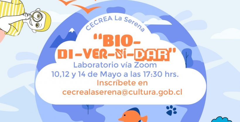 Previo al Día Mundial de la Biodiversidad: CEAZA colaboró con Programa CECREA en Laboratorio Creativo