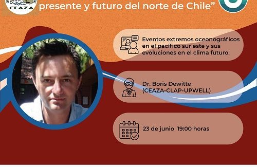 Invitan a Café Científico online sobre eventos oceanográficos extremos