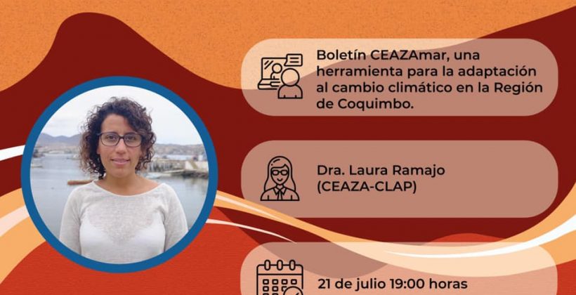 Invitan a Café Científico online sobre nuevo Boletín CEAZAMar dirigido a comunidades costeras