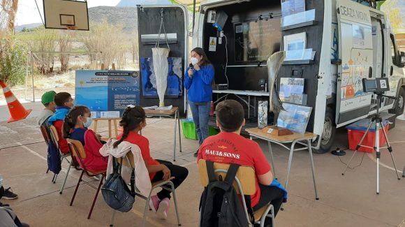 Escuelas rurales de Combarbalá conocieron más acerca del ciclo del agua y la biodiversidad marina junto a CEAZA
