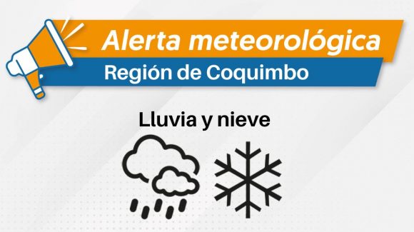 Pronostican precipitaciones para zona sur de la Región de Coquimbo