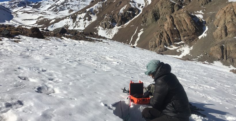 Crean plataforma que entrega información sobre la cantidad de nieve acumulada en la cordillera de la Región de Coquimbo