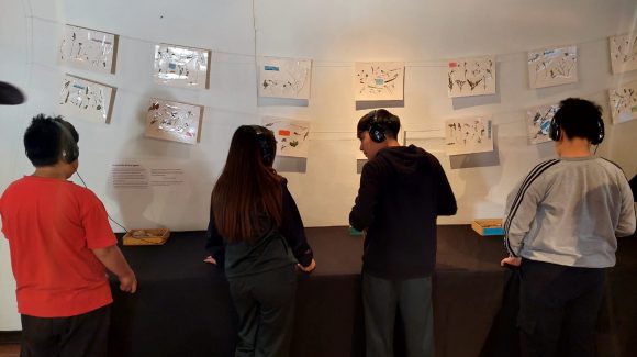 Exposición científico-artística realizada por estudiantes de la Escuela Ríos de Elqui se inauguró en la Casa de la Cultura de Vicuña