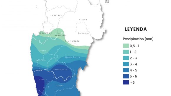 CEAZA anuncia que precipitaciones de baja intensidad se concentrarán en la provincia del Choapa