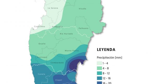 Precipitaciones comenzarían este miércoles 11 de junio en la Región de Coquimbo