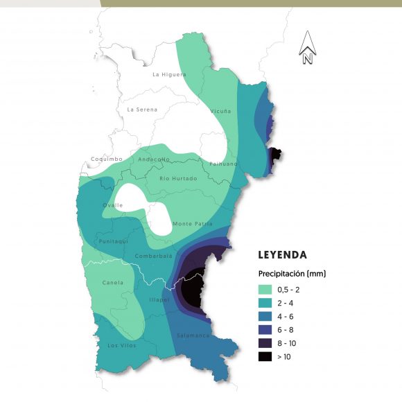 CEAZA pronostica precipitaciones de nieve y chubascos aislados