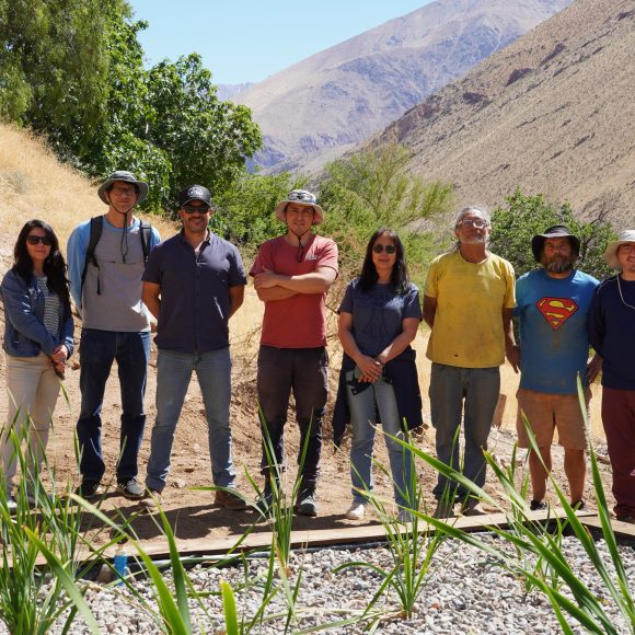 Humedal artificial impulsado por CEAZA permitirá reutilizar aguas residuales de Pisquera Los Nichos en el Valle de Elqui