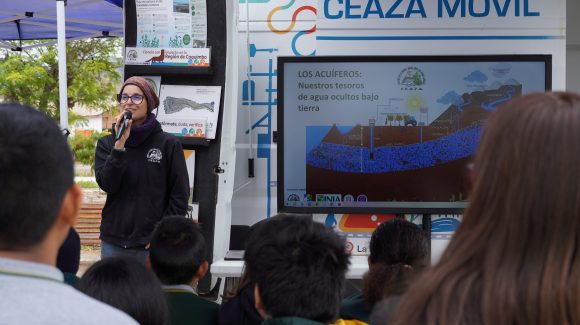 Estudiantes de Cerrillos de Tamaya exploran cómo funcionan los acuíferos junto al Centro Científico CEAZA