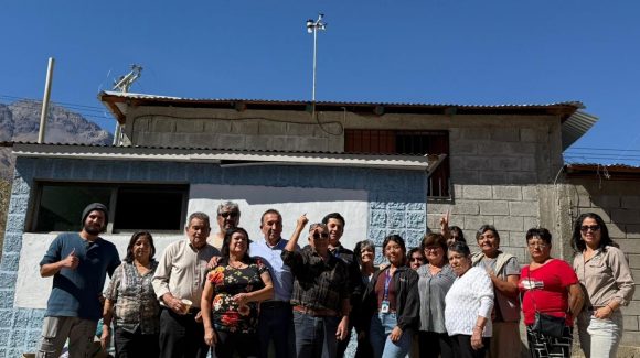 La Cisterna de Tulahuén inaugura su primera estación meteorológica comunitaria con apoyo de CEAZA